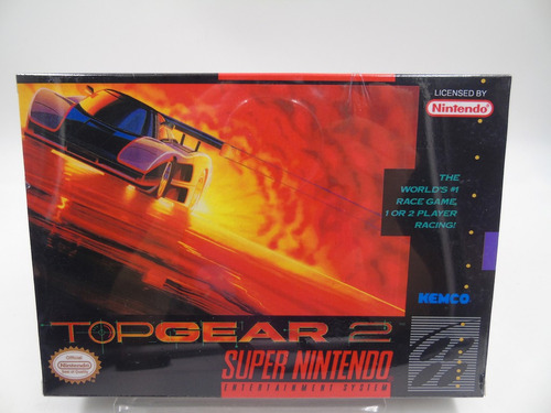 Jogo Super Nes - Top Gear 2 (1)
