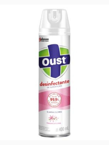 Oust Spray Elimina 99,9% Virus, Hongos Y Bacterias 400ml