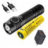 Nitecore E4k 4400 Lúmenes Edc Linterna Con Batería Recargabl