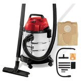 Aspiradora Tacho Inoxidable 20 Lts 1250w Einhell + 5 Bolsas