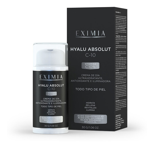 Eximia Hyalu Absolut C-10 Crema Hidratante X 30 Gr Momento De Aplicación Día Tipo De Piel Todo Tipo De Piel