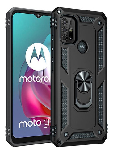 Funda Metálica Tipo Anillo Para Motorola Moto G Stylus G71 G