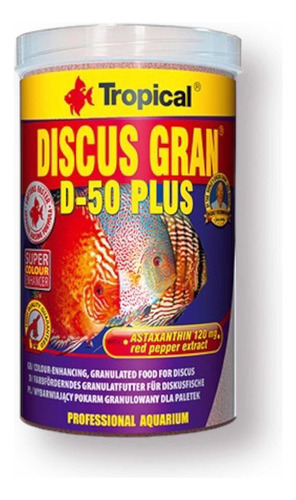 Tropical Discus Gran D-50 Plus 440 Gr - g a $373