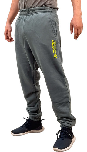 Pantalon Topper Jogger Rtc Comfy Training Grs/vrd Hombre