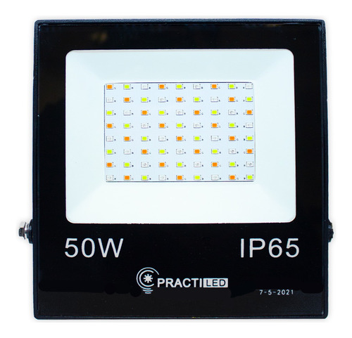 Reflector Led 50w Rgb Practiled Multicolor  Control Remoto