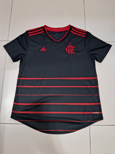 Camisa Flamengo Feminina Preta 20/21