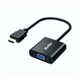 Cable Adaptador Conversor Hdmi A Vga Pc Notebook Monitor 