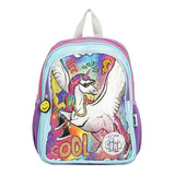 Mochila Nena Jardín Niña Escolar Unicornio Impermeable Nina