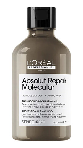 Loreal Absolut Repair Molecular Shampoo 300ml