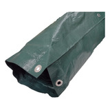 Lona Rafia Cubre Cerco Con Ojales Verde Oscuro 1,5m X 5m