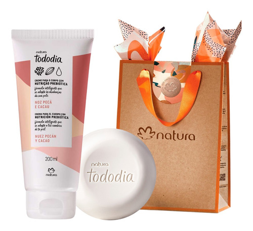 Kit Regalo Crema Corporal + Jabon Tododia Natura - Lvdm 