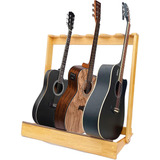 Vnaker Soportes Para Guitarra Y Bajo De Madera Dura Para Múl