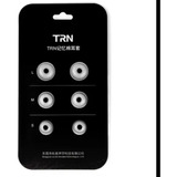 Eartips Trn Memory Foam S,m,l White Máximo Aislamiento 