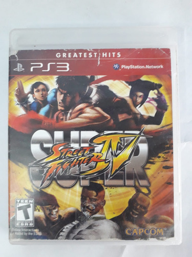 Super Street Fighter 4 - Fisico - Usado - Ps3