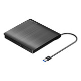 Unidad Externa Roofull Cd Dvd +/-rw Usb 3.0 Portable Usb Dvd