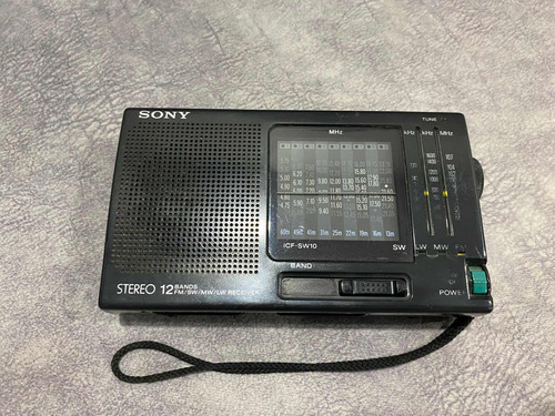 Radio Sony Multibandas Icf Sw 10 Japonés