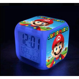 Reloj Despertador Mario Bros, Nintendo 64, Bowser Peach 