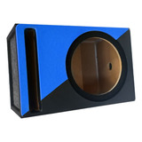 Cajón Para Subwoofer 12 Mdf Porteado Color Combinado N-a