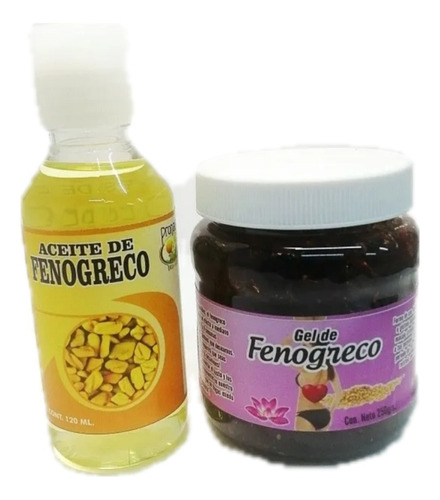 Gel De Fenogreco Y Aceite 