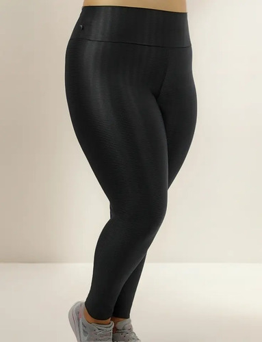 2 Calças Legging Plus Size Em Poliamida 3d G1 G2 G3 G4