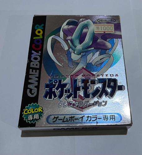 Pokémon Cristal Japonés Game Boy