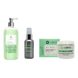 Kit Piel Sensible Emulsión Limpieza Facial + Serum + Crema 