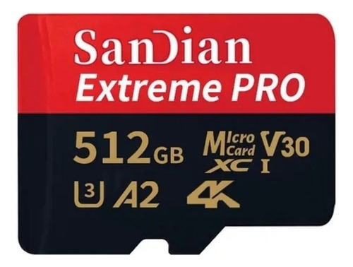 Sandisk Tarjeta De Memoria Extreme Pro Con Adaptador Sd 512g