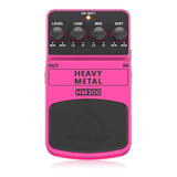 Pedal De Efectos Behringer Hm300 Distorsión Heavy Metal