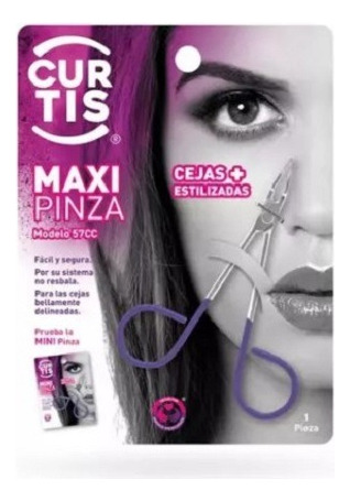 Pinza Para Depilar Y Delinear Cejas Lady Curtis Reforzada