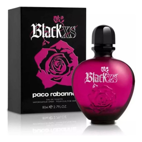 Paco Rabanne Xs Black Woman Edt 80ml