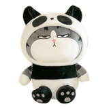 Peluche Gato Emperador Disfraz Panda 22cm