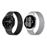 Pulseira Magnética Aço P/ Samsung Galaxy Watch 4 E Watch 5  
