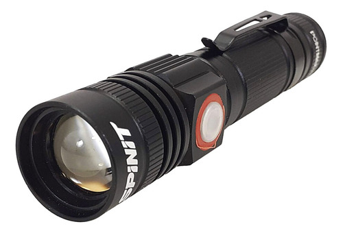 Linterna Recargable Led Spinit Pointmax 200r Compacta C/zoom