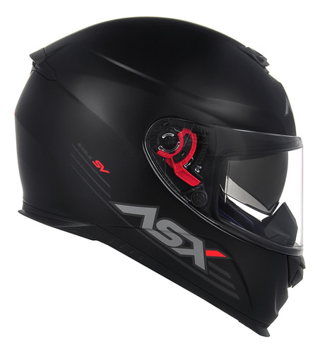 Capacete Fechado Moto Axxis Asx Eagle Sv Com Oculos Interno