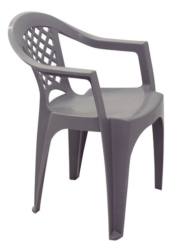 Cadeira Tramontina Iguape Plástico Polipropileno Cinza