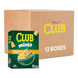 Club Minis Parmesano Ajo (12 Cajas) - Snacks Almuerzo