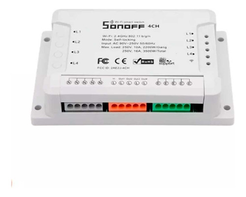 Sonoff 4ch Switch Wifi Inteligente