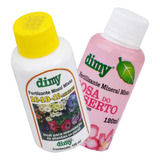 Kit Fertilizantes Npk 10-10-10 + Rosa Do Deserto (120ml)dimy