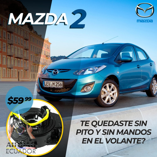 Cinta Airbag Clock Spring Mazda 2 - 3 - 5 - 6 - Bt50  Foto 2