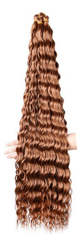 Cabello Sintético Wigs Wave Para Mujer, Tejido A Ganchillo P