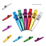 Kazoo, Apito, Instrumento Sopro Blues Jazz Em Metal - Color