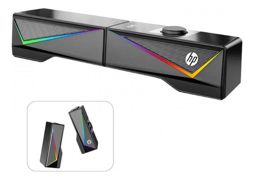 Caixa De Som Multimidia Speaker Hp Dhe-6005 6w Rgb Soundbar