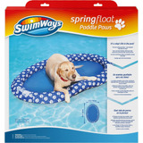 Swimways Paddle Paws Balsa Flotante Para Perros Con Resorte,