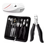 Kit Alicate Inox Desencravar E Cortar Unhas Profissional Y