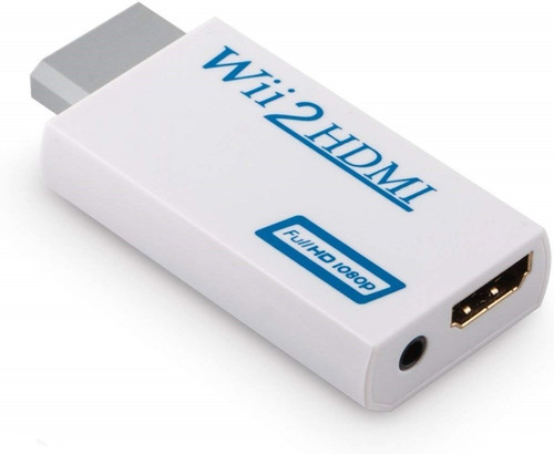 Adaptador Wii A Hdmi Y Audio 3.5mm