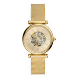 Relógio Fossil Feminino Carlie Dourado - Me3250/1dn