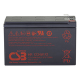 Bateria Csb 12v 9ah Hr1234w F2 Sms Apc Alarmes No Breaks