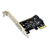 Pci-e Pci Express X16 Sata 3,0 7pin 2 Puertos 6g Tarjetas De