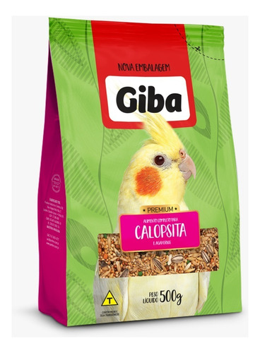 Alimento Completo Para Calopsita Giba 500g