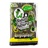 1kg De Bolsa De Basura Negra Jardinera 90x120 Calibre 300